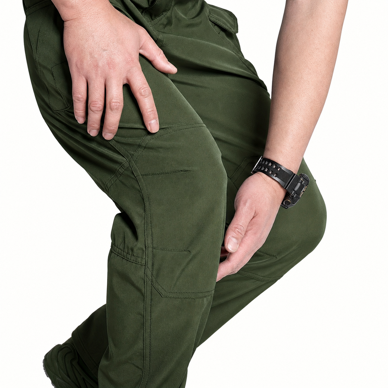 Tactical Utility Cargo Work Pants with Multiple Pockets for Men