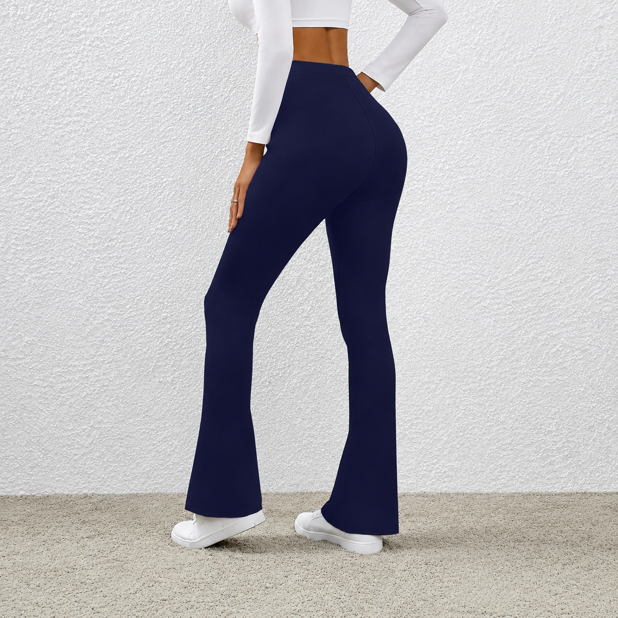 High Waisted Wide Leg Trousers For Women