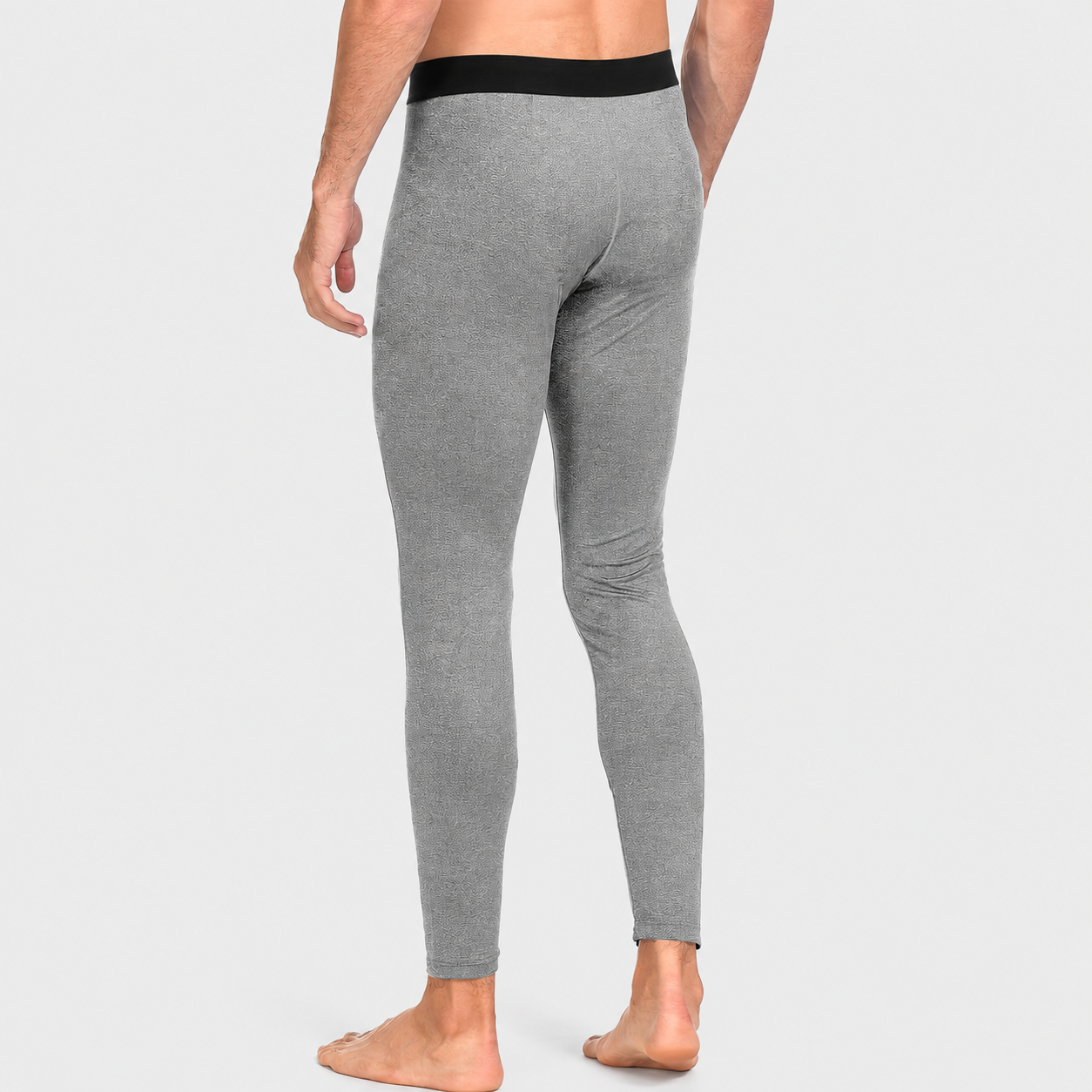 2 Pieces Casual Slim Fit Warm Long Trousers  For Men