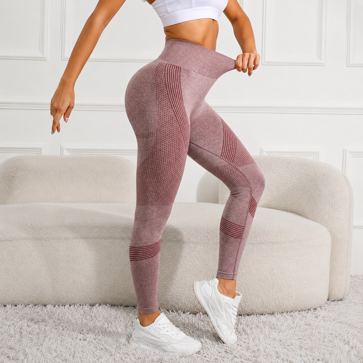 Seamless High Rise Yoga Scrunch Activewear