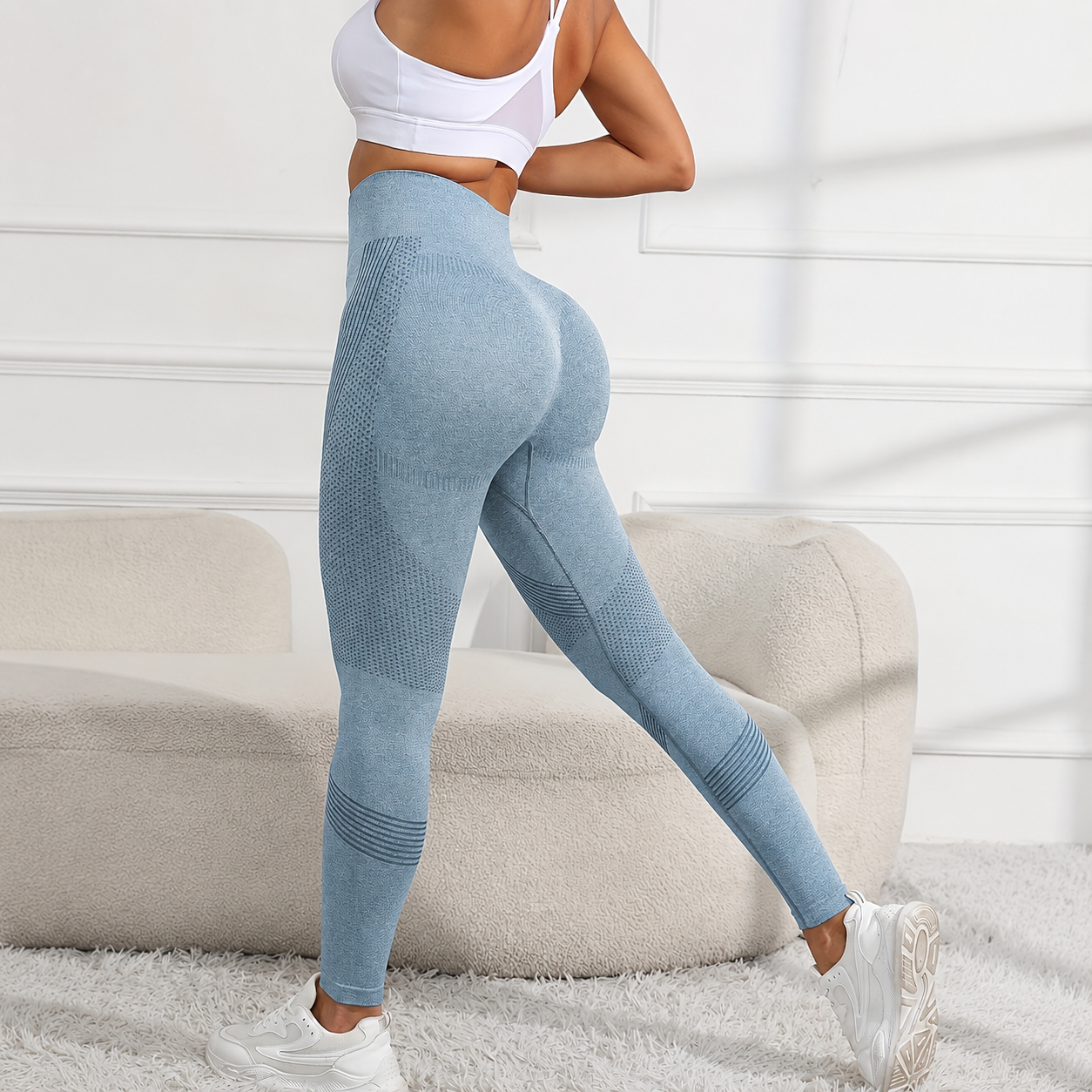 Seamless High Rise Yoga Scrunch Activewear