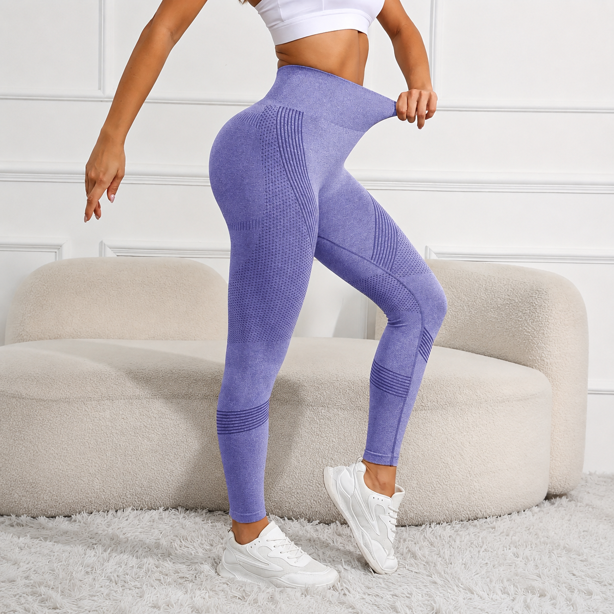 Seamless High Rise Yoga Scrunch Activewear