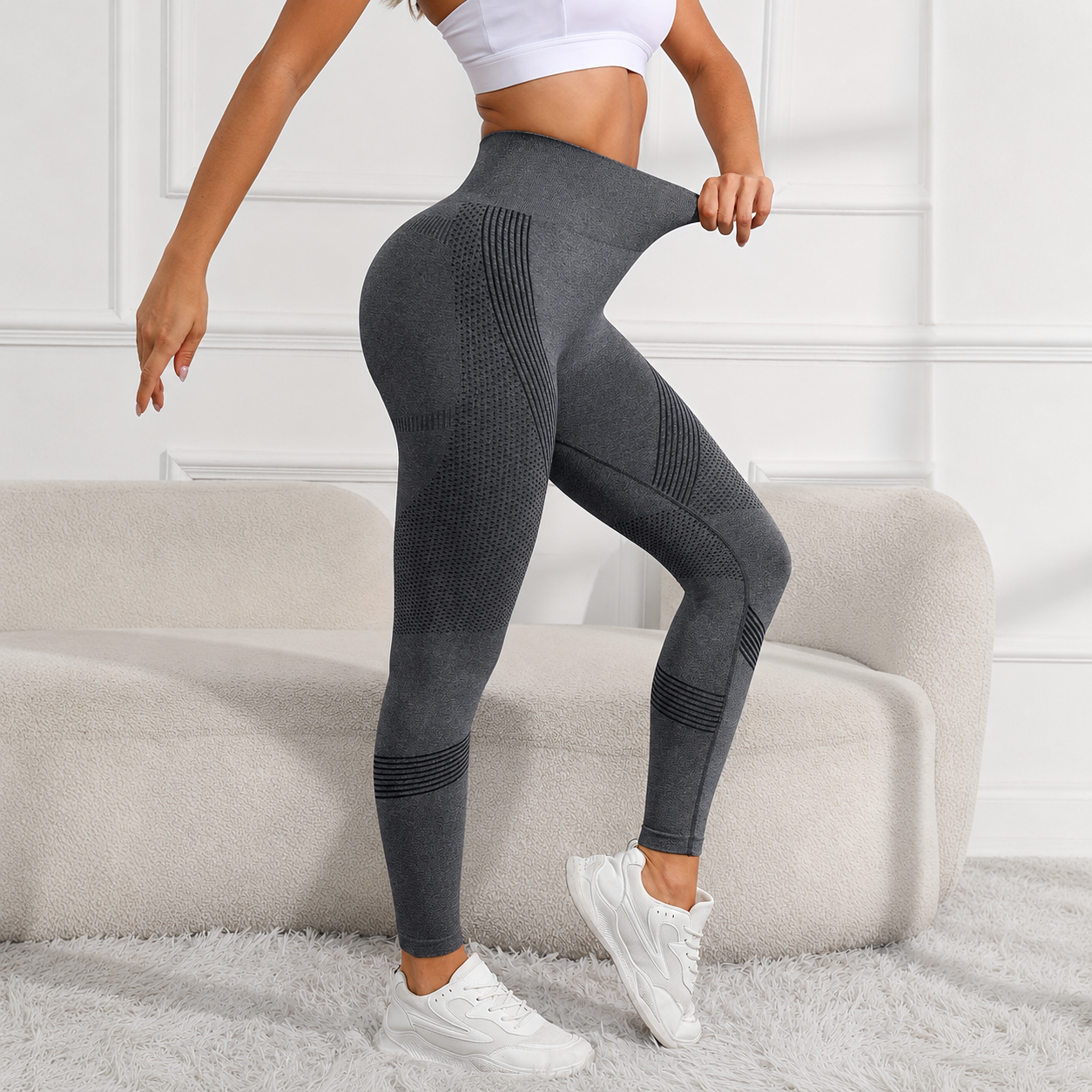 Seamless High Rise Yoga Scrunch Activewear