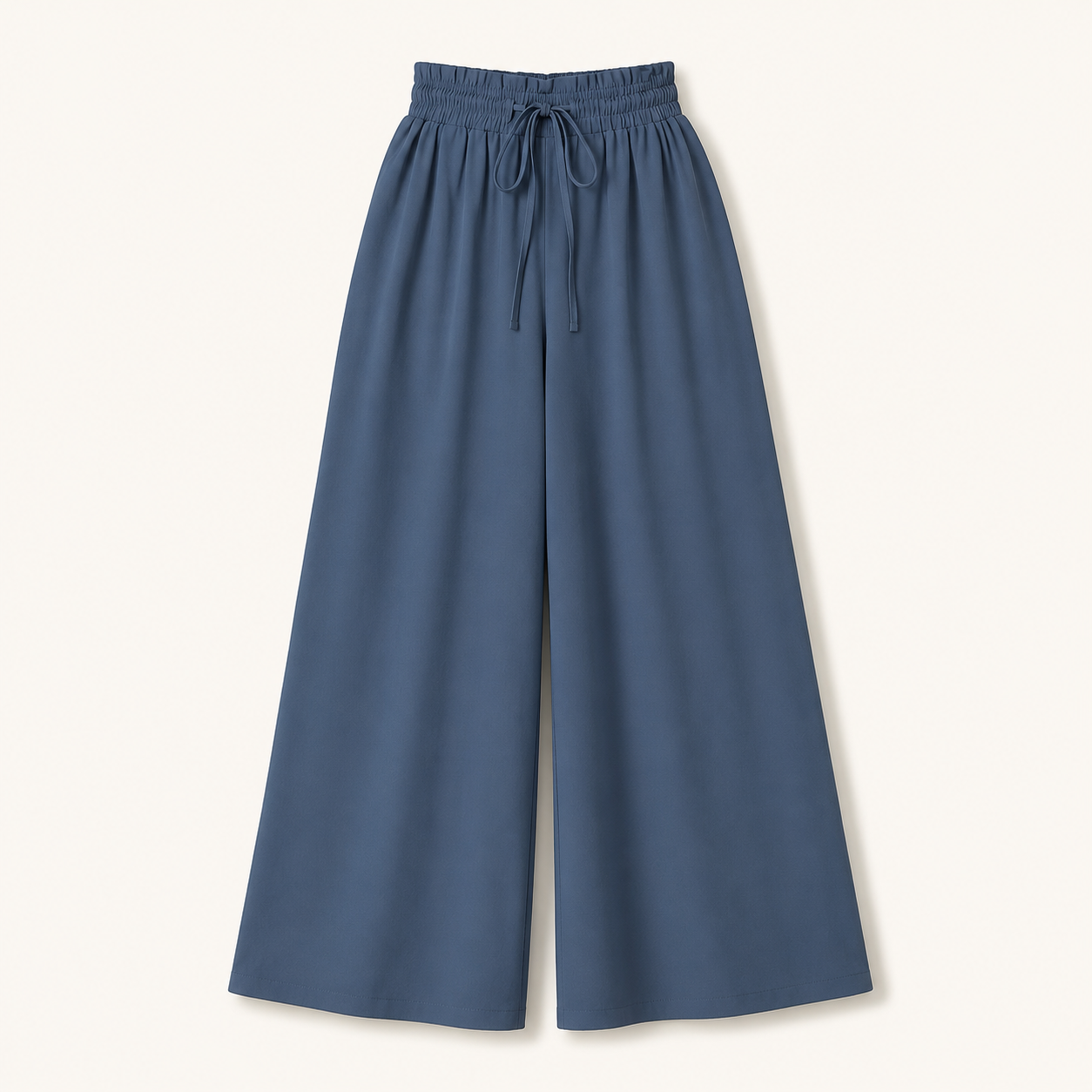 Casual High Rise Drawstring Loose Fit Pants For Women