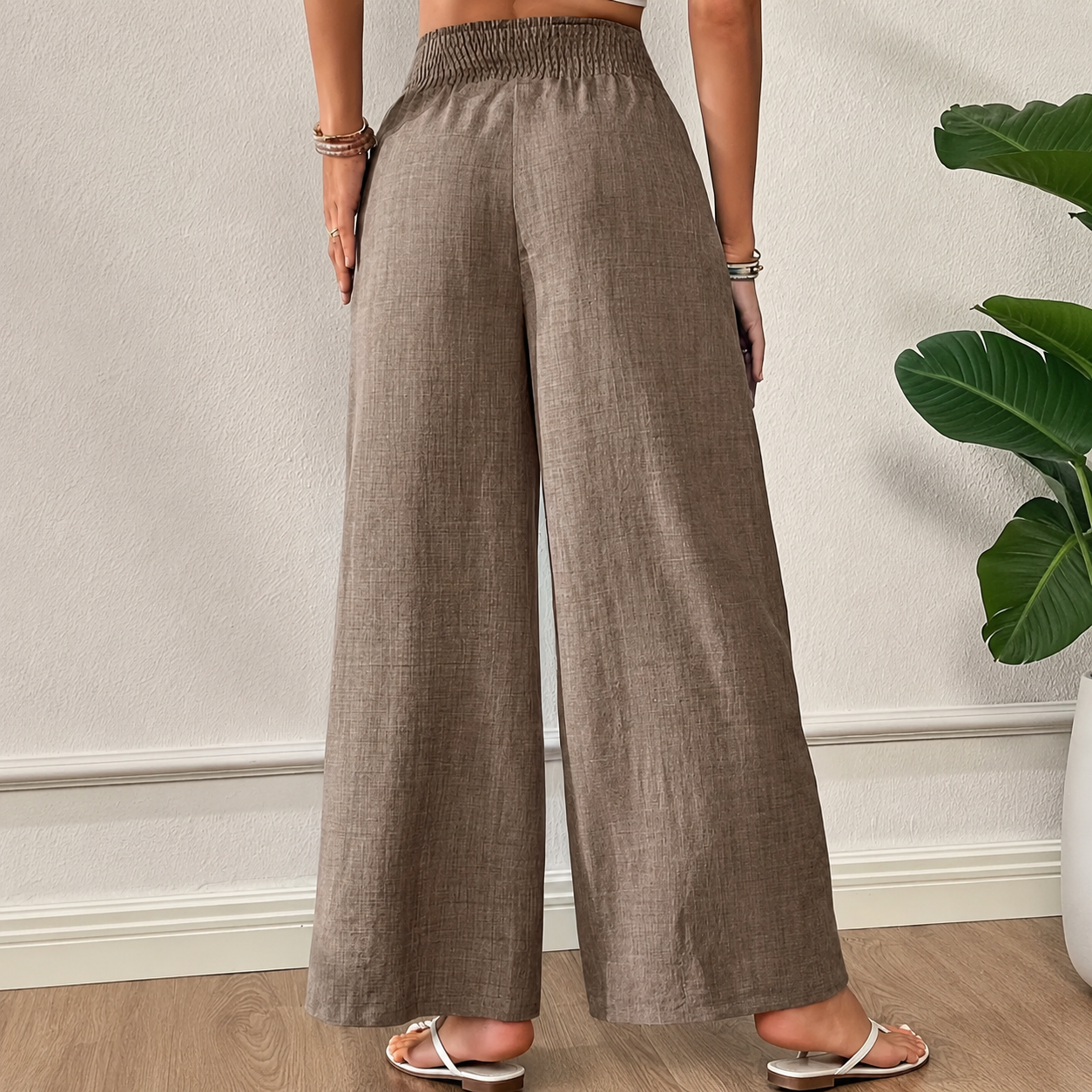 Comfort Fit Wide Pants For Women Everyday Wear