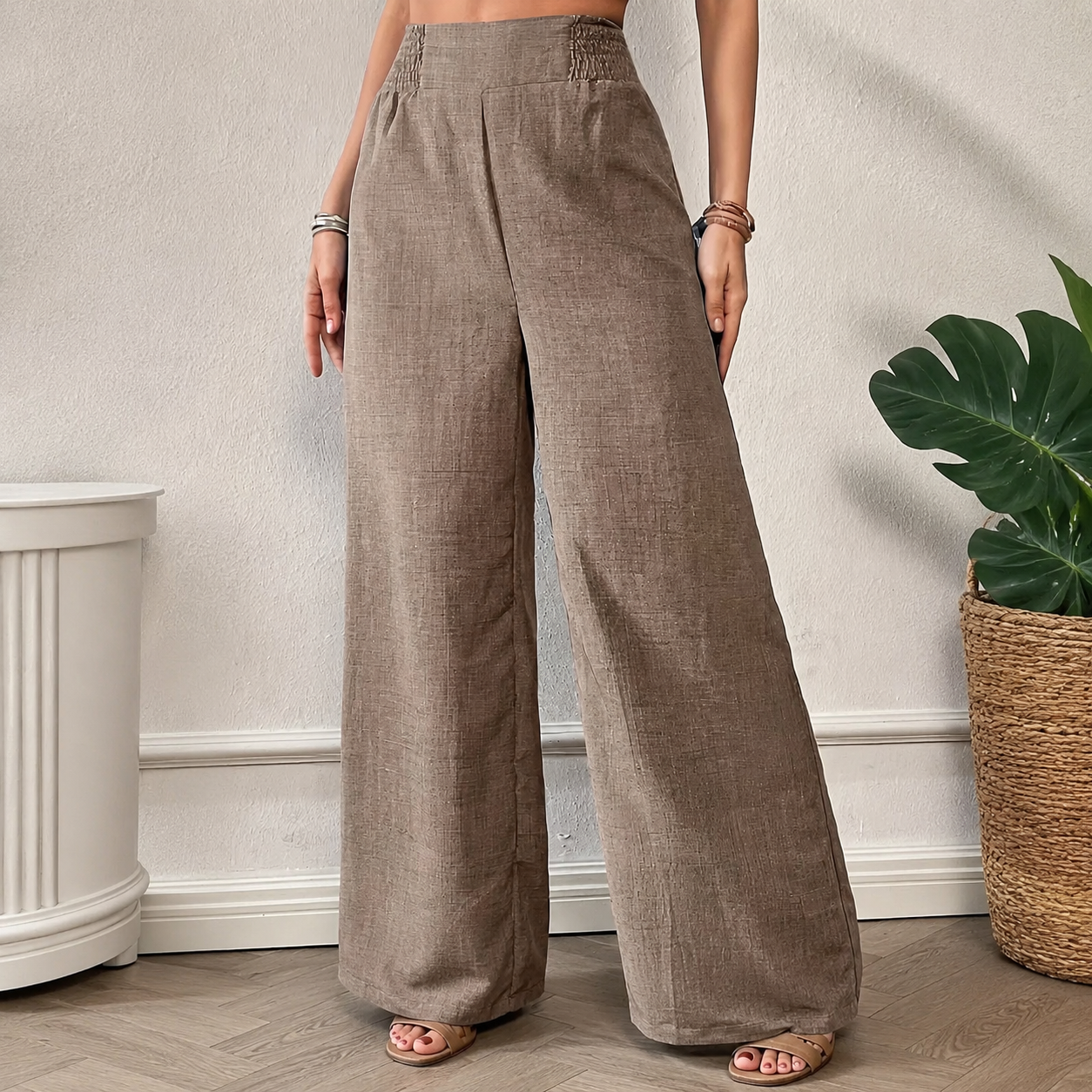Comfort Fit Wide Pants For Women Everyday Wear