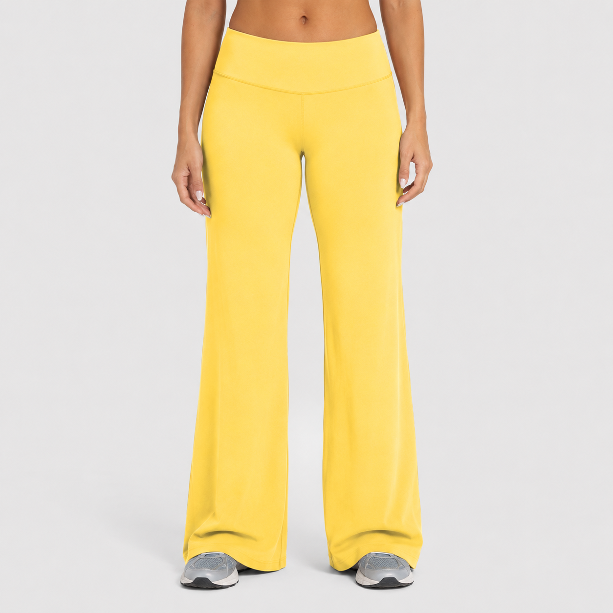 Solid Colored Loose Fit Athletic Pants For WOmen