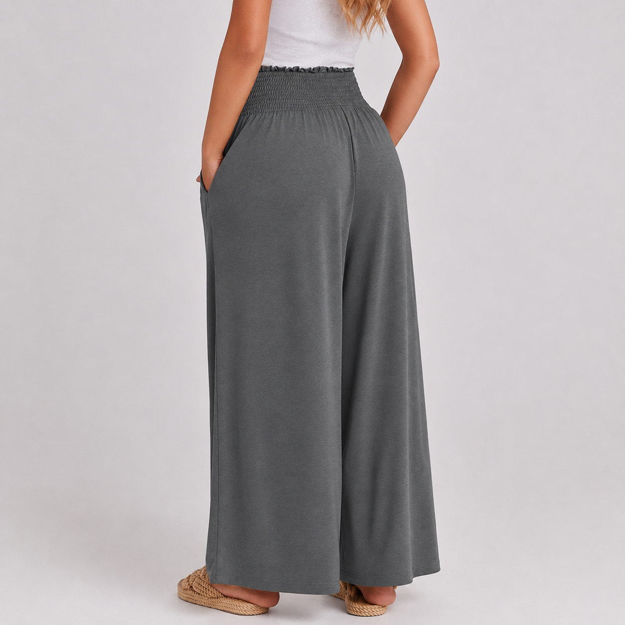 Casual Wide Loose Boho Summer Pants For Women