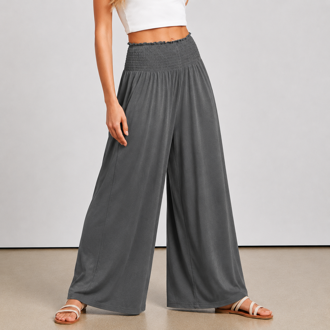 Casual Wide Loose Boho Summer Pants For Women