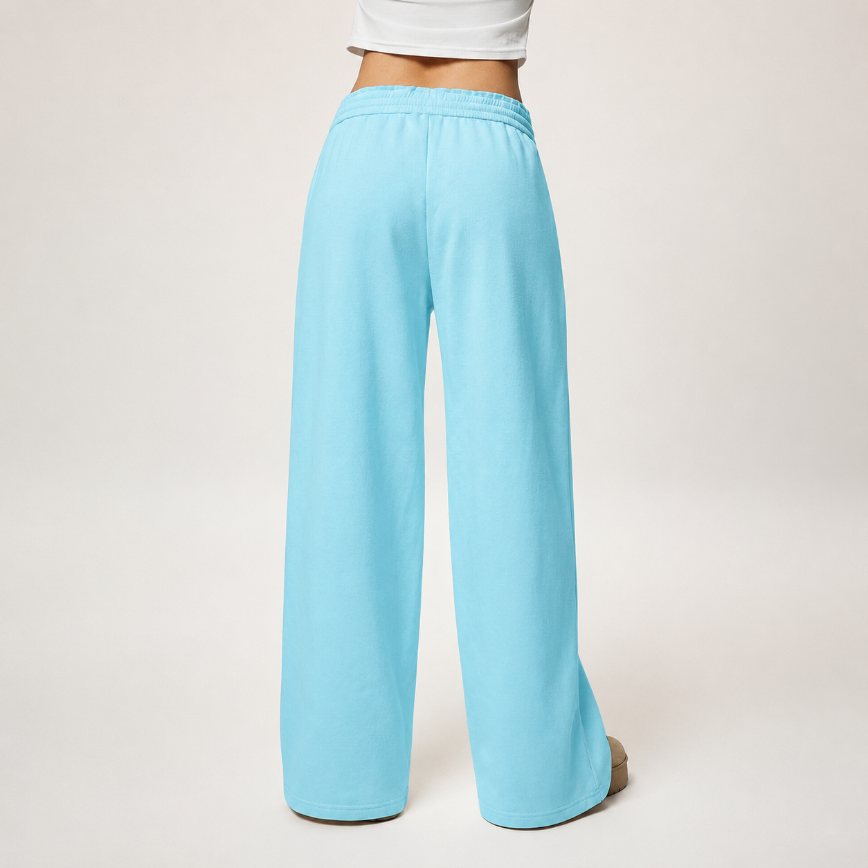 Thermal Lined High Waisted Loose Sweatpants