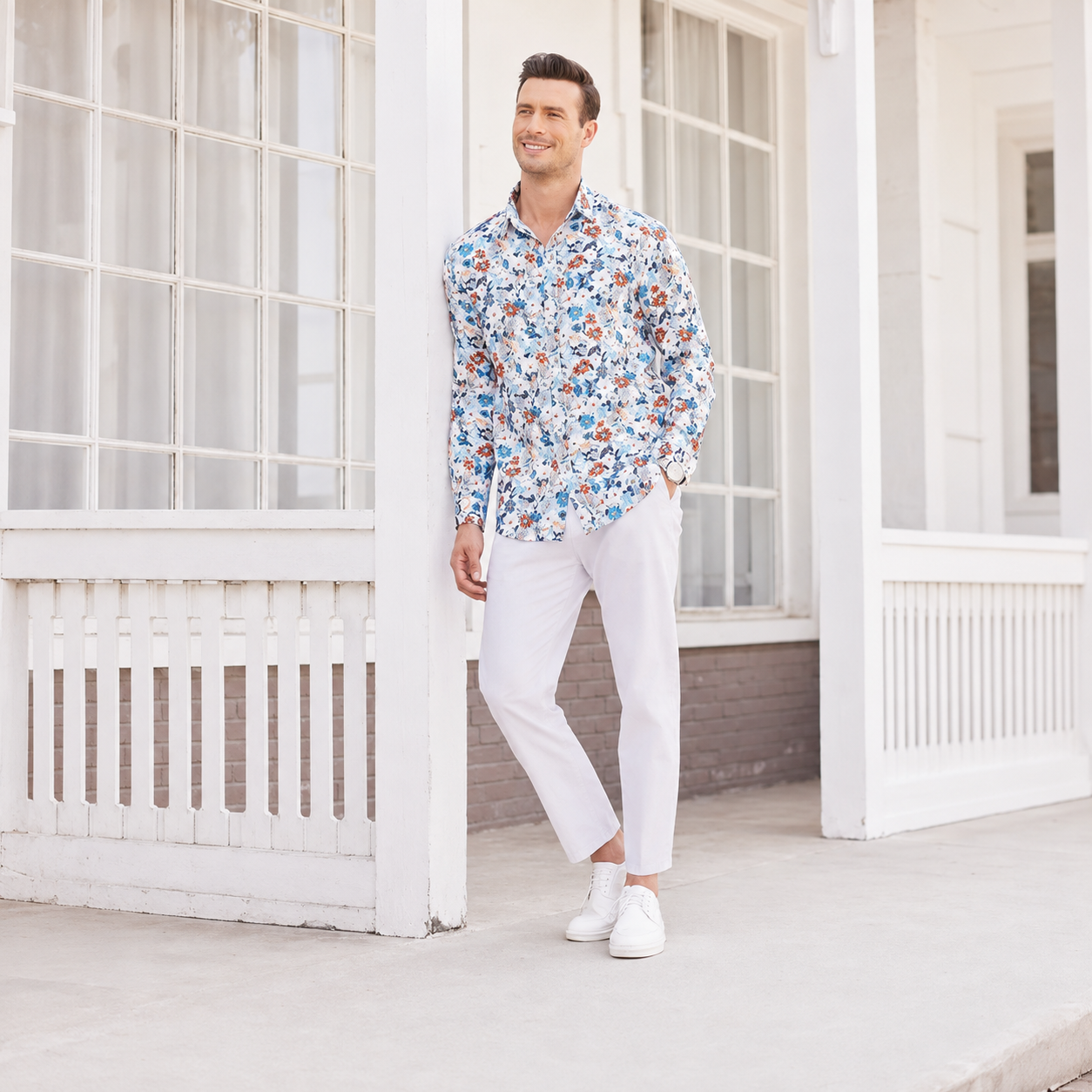 Casual Slim Cotton Linen Yoga Beach Pants For Men