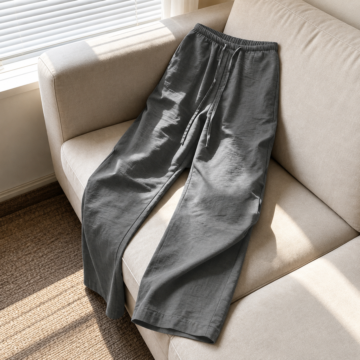 Casual Wide Loose Vacation Pants For Women