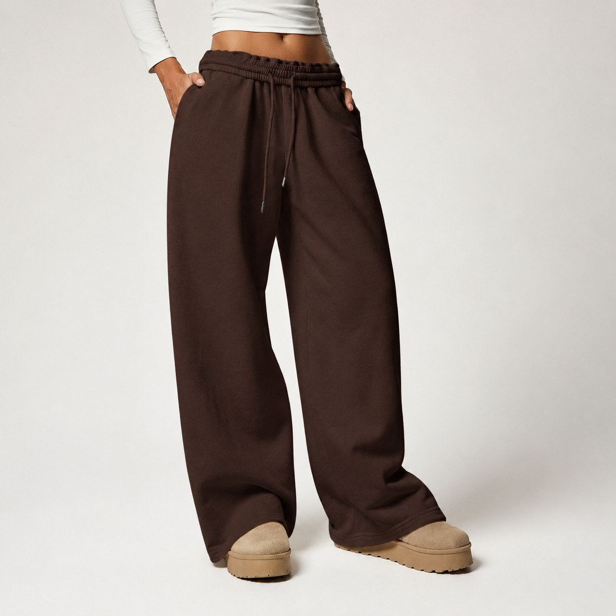 Versatile Wide Loose Casual Sweatpants For Women