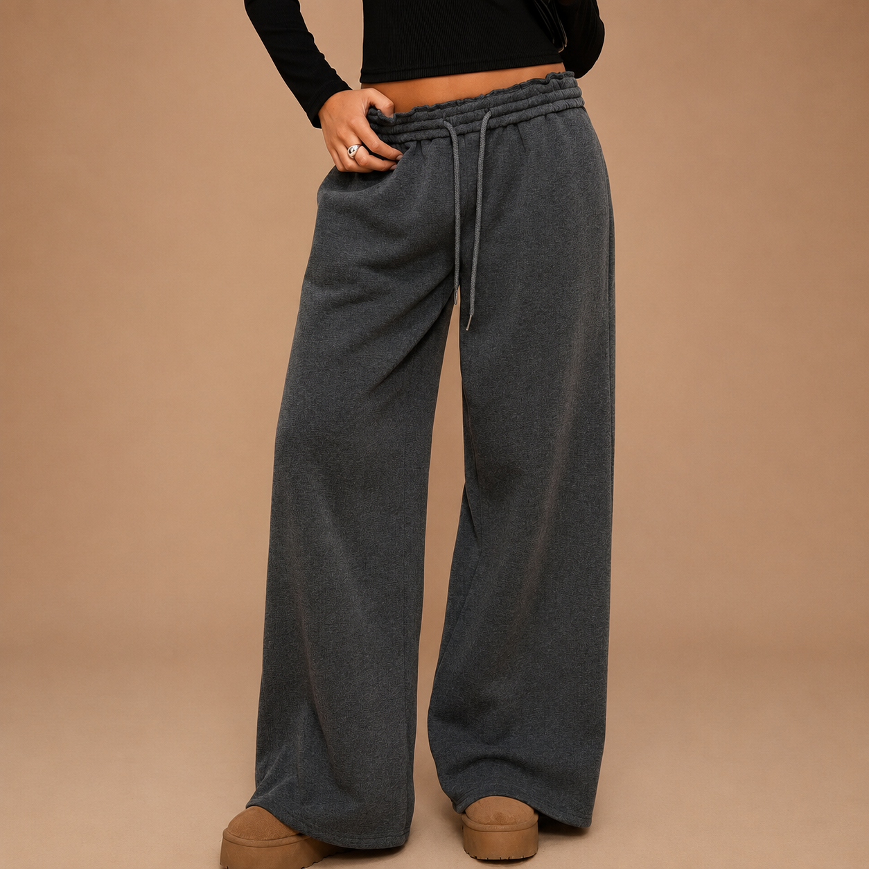 Versatile Wide Loose Casual Sweatpants For Women