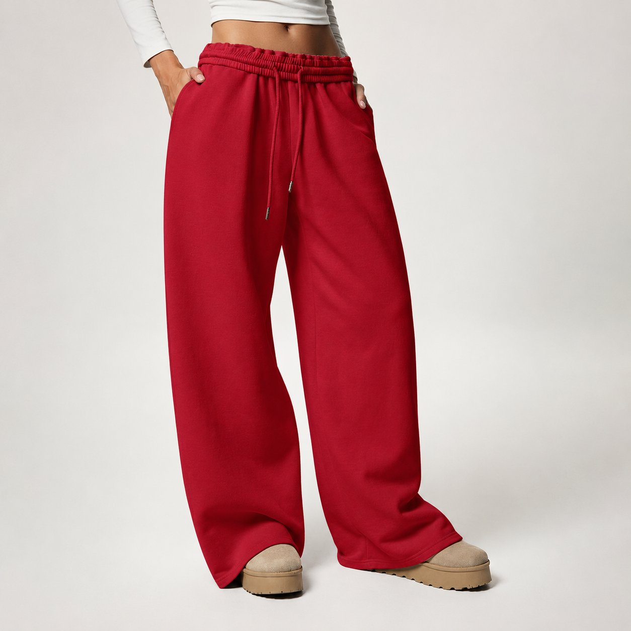Versatile Wide Loose Casual Sweatpants For Women