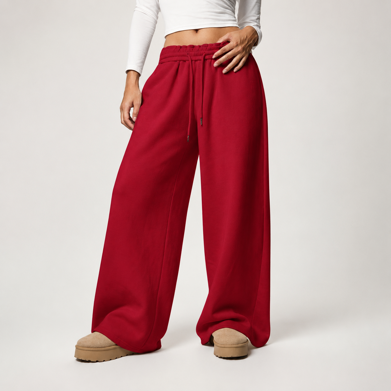 Versatile Wide Loose Casual Sweatpants For Women