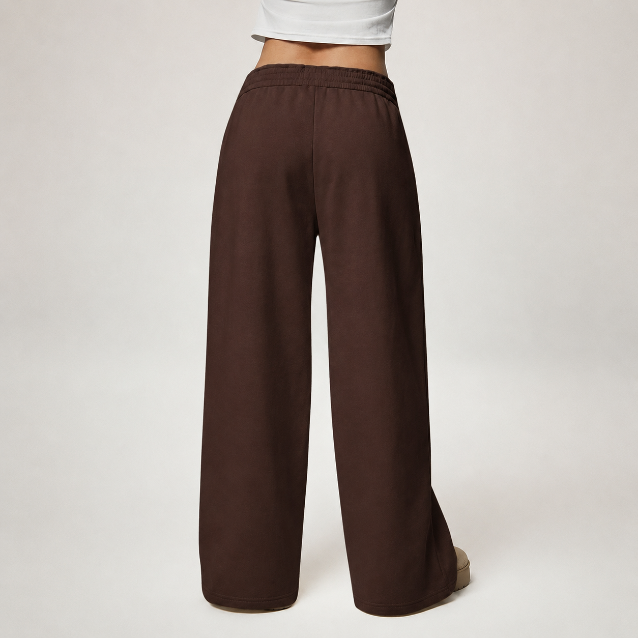 Thermal Lined High Waisted Loose Sweatpants