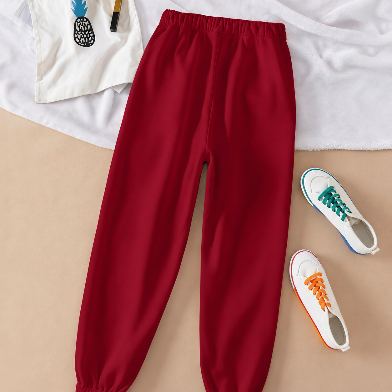Comfortable Long Pants With Drawstring For Women