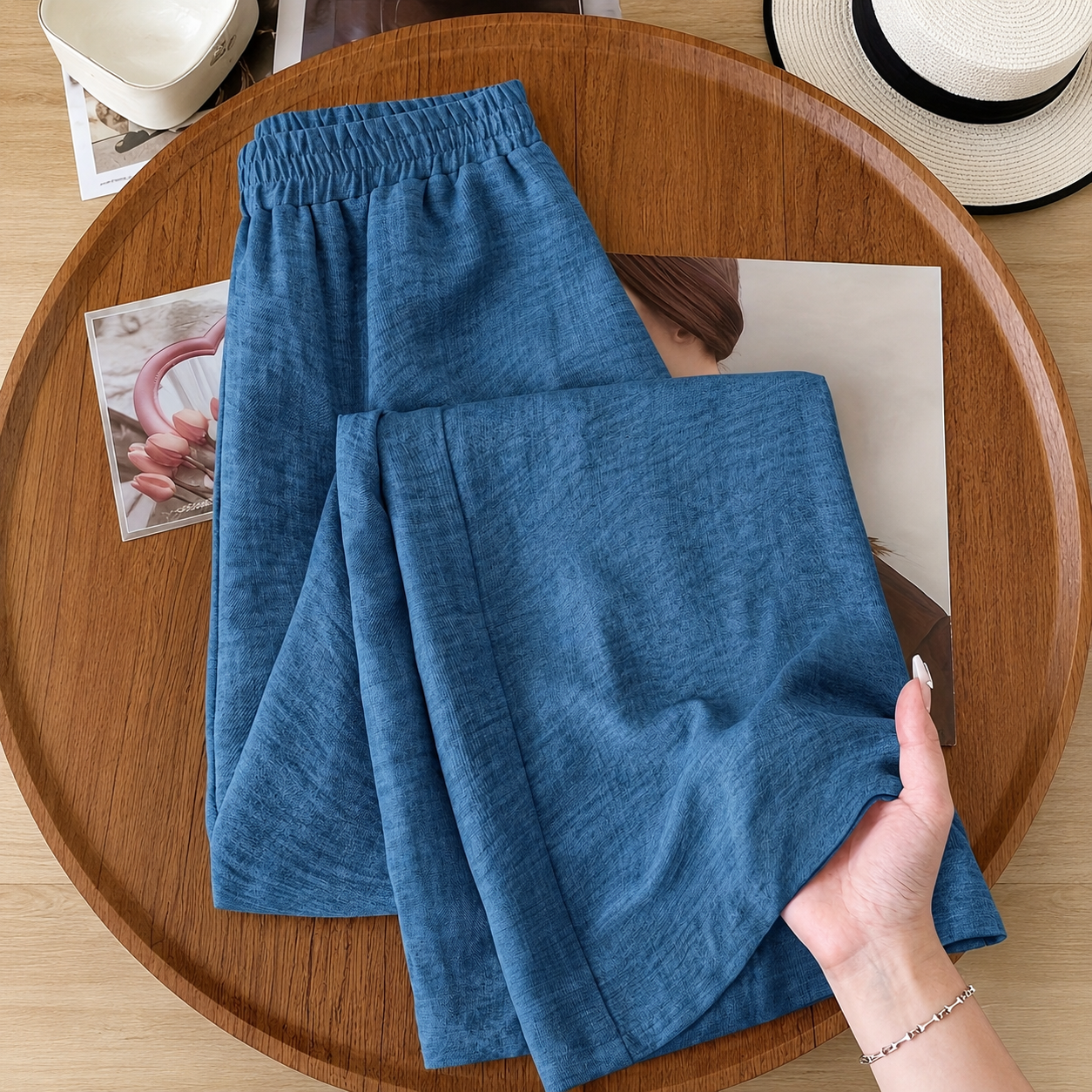 Casual Everyday Formal Wide Length Pants For Women