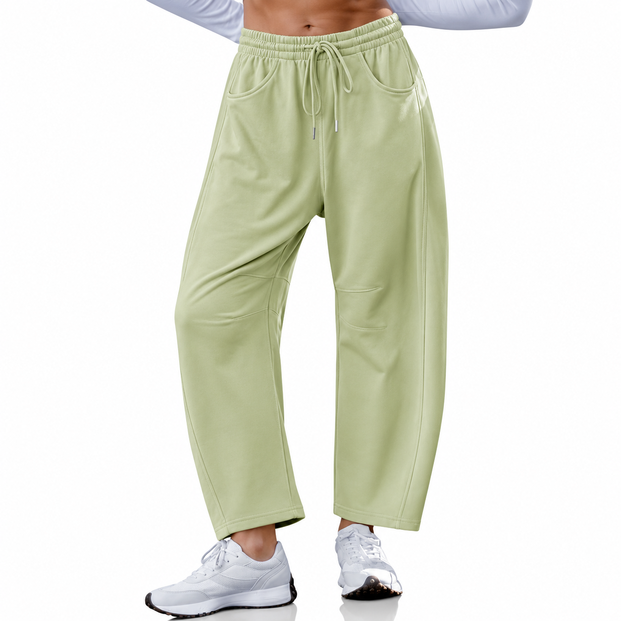 Loose Fit Casual Lounge Pants With Pockets For Women