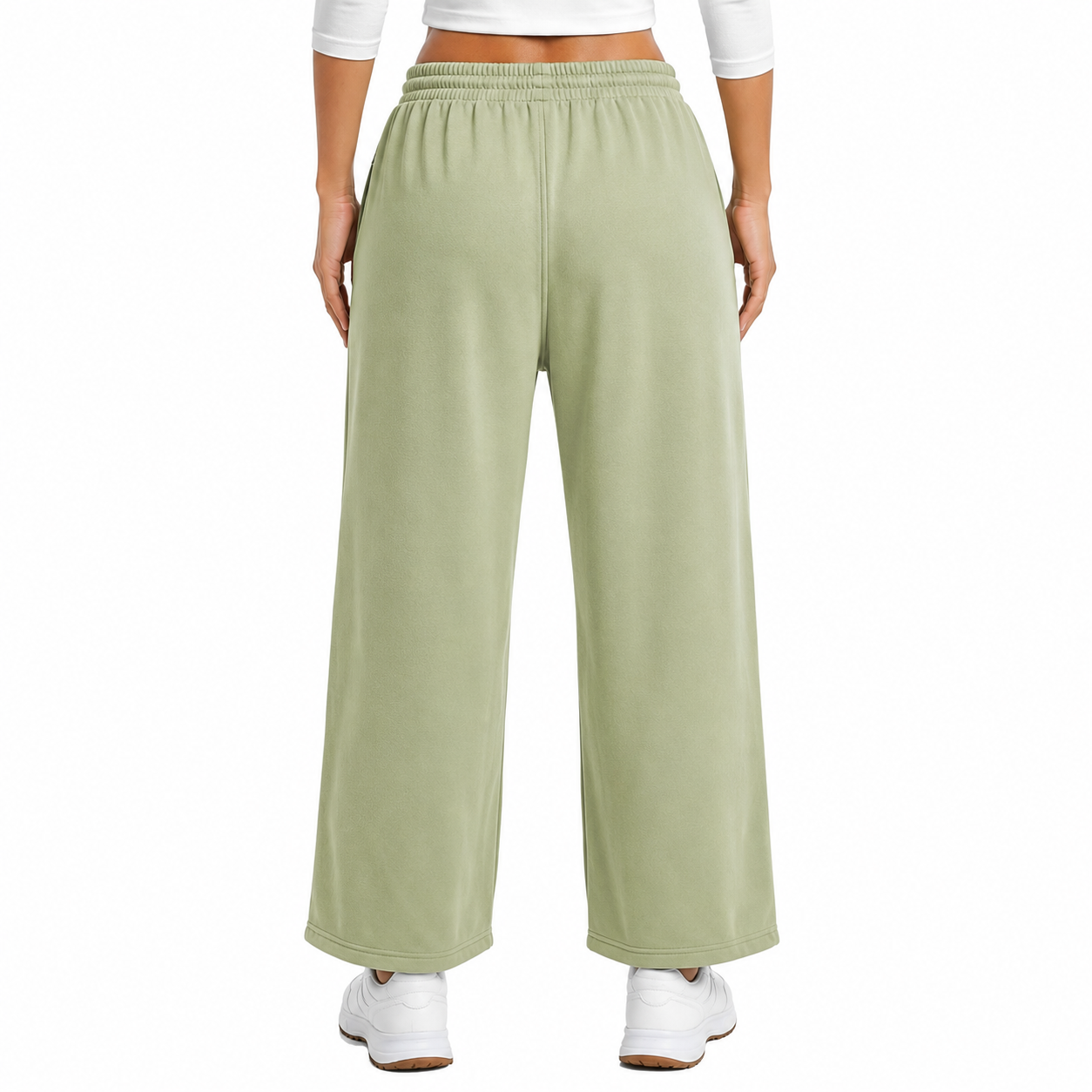 Loose Fit Casual Lounge Pants With Pockets For Women
