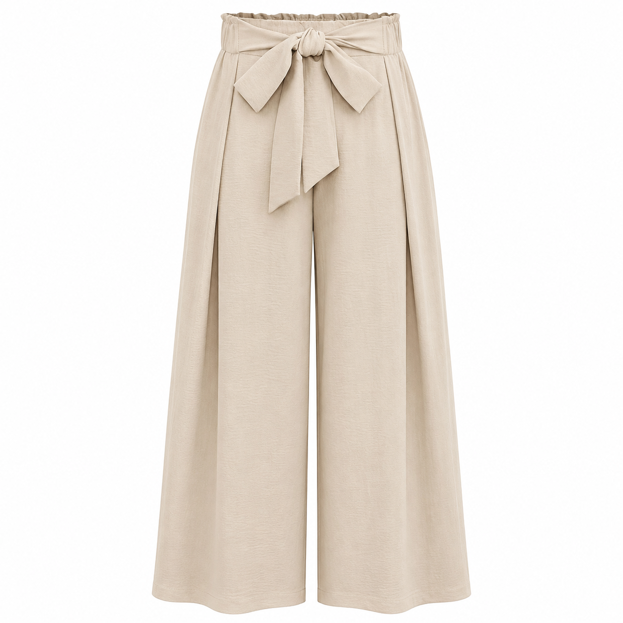 Wide Fit Casual High Rise Work Pants For Women
