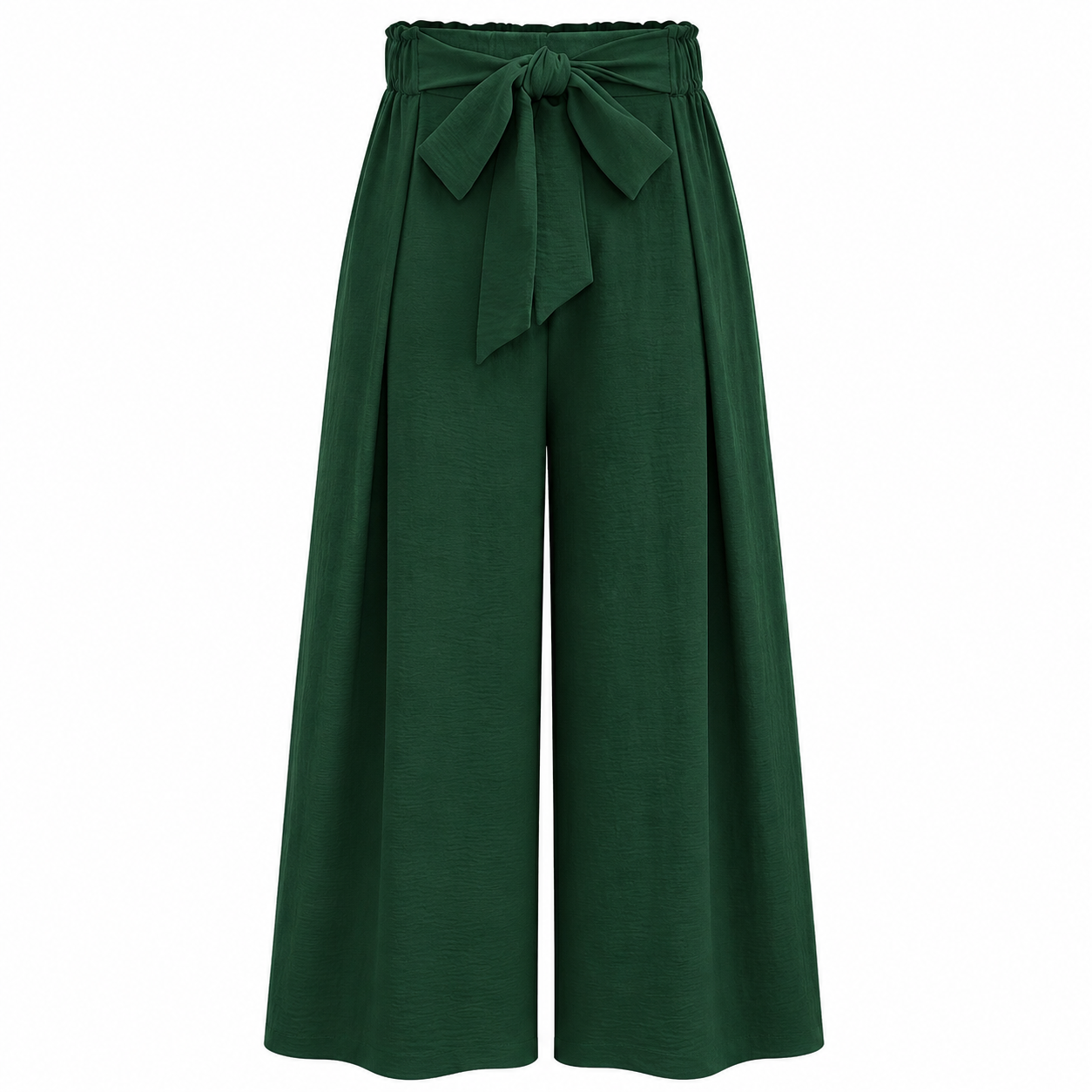 Wide Fit Casual High Rise Work Pants For Women