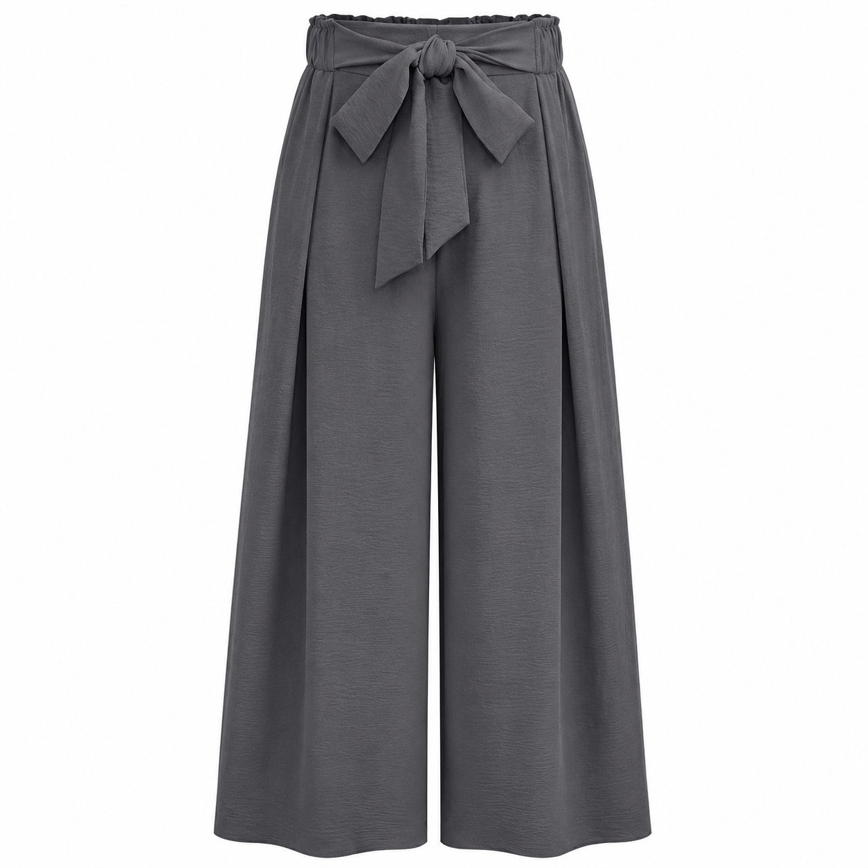 Wide Fit Casual High Rise Work Pants For Women