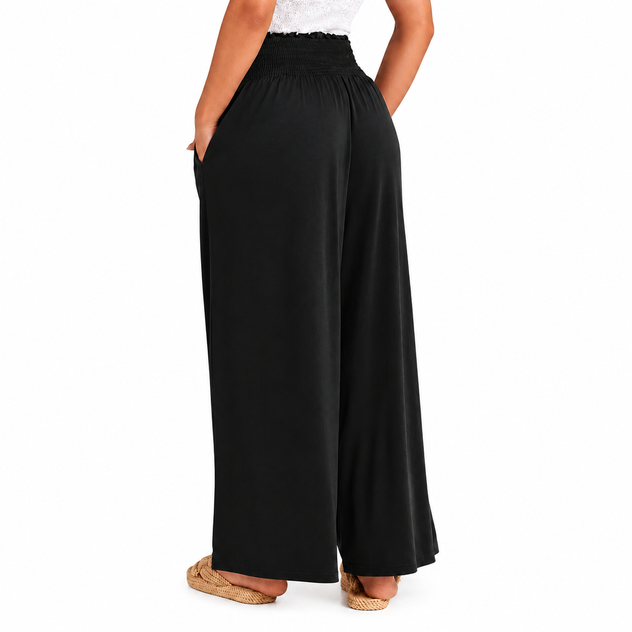 Casual Summer Boho Wide Lounge Pants For Women
