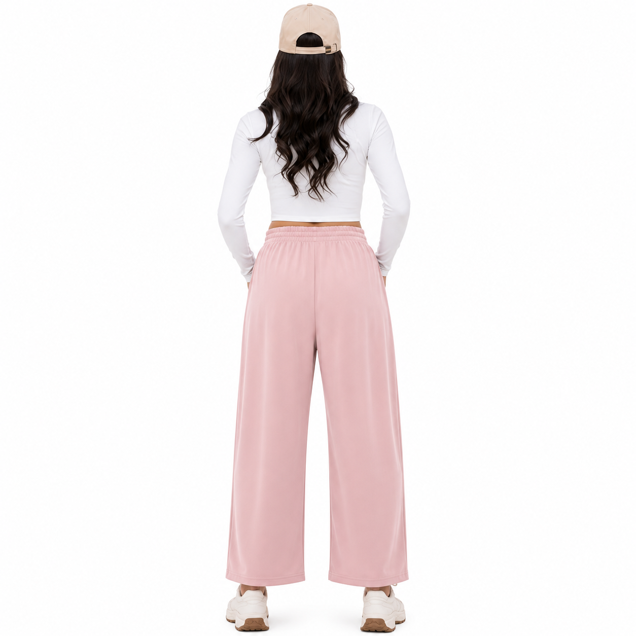 Loose Fit Casual Lounge Pants With Pockets For Women