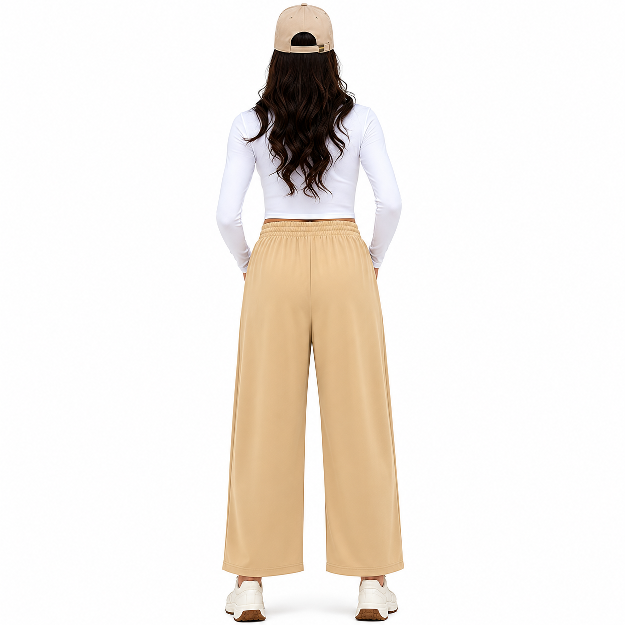 Loose Fit Casual Lounge Pants With Pockets For Women