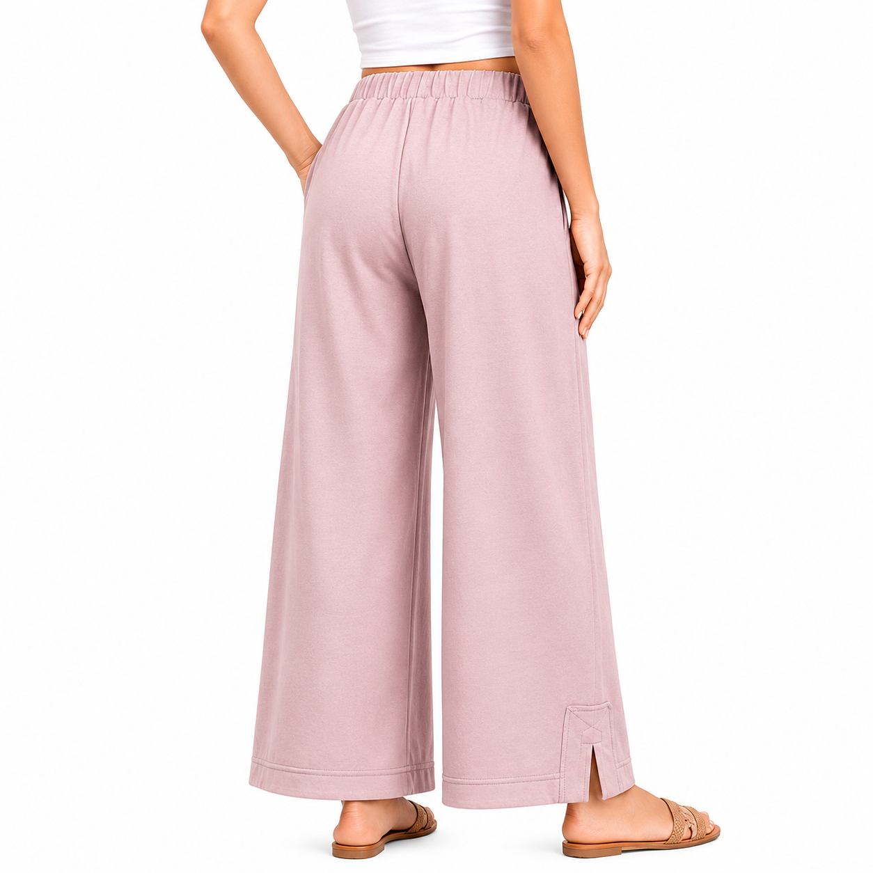Baggy And Wide Fit Palazzo Pants With Pockets For Women