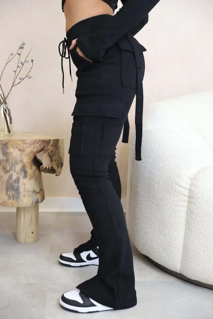 Comfy Cargo Fit Pants-Legletic