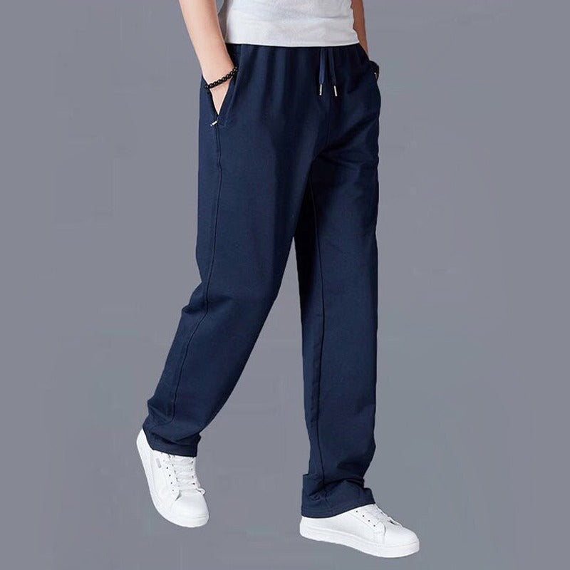 Men's Knit Oversized Sportswear Jogging Sweatpants-Legletic
