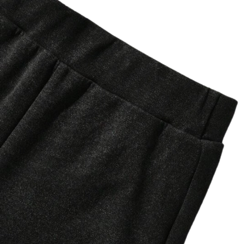 Casual Women's Fleece Lined Long Pants-Legletic