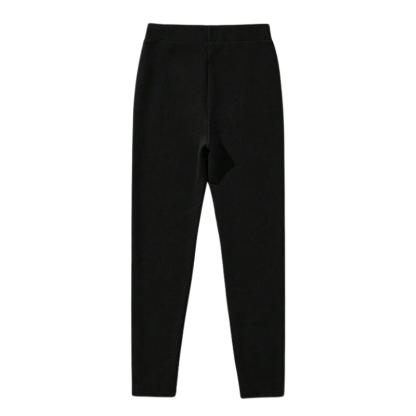 Casual Women's Fleece Lined Long Pants-Legletic