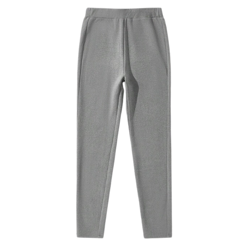 Casual Women's Fleece Lined Long Pants-Legletic