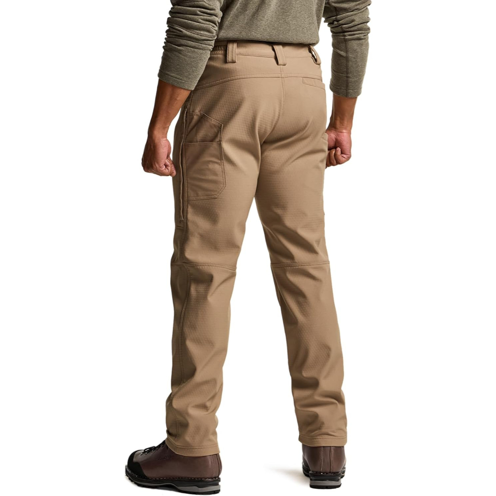 Fleece Lined Softshell Hiking Pants For Mens