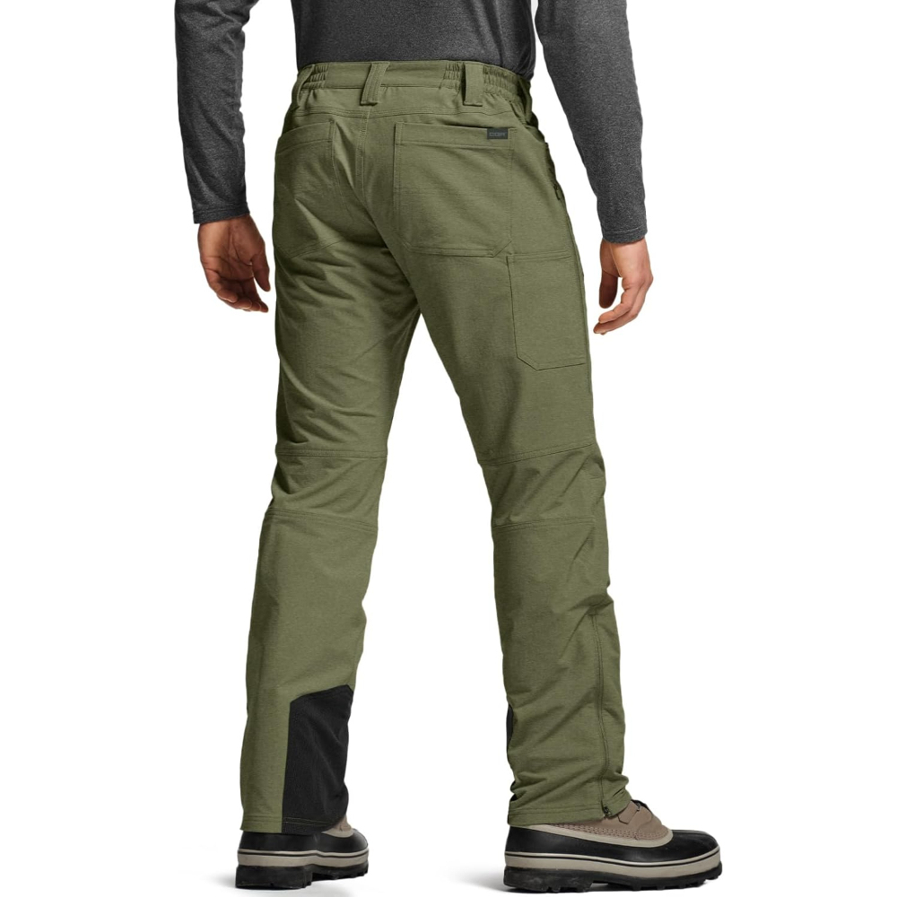 Fleece Lined Softshell Hiking Pants For Mens