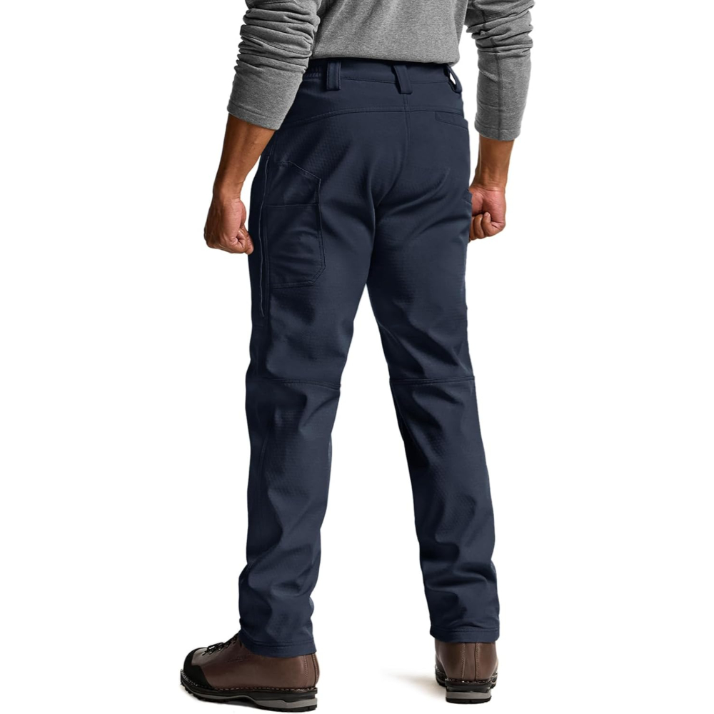 Fleece Lined Softshell Hiking Pants For Mens