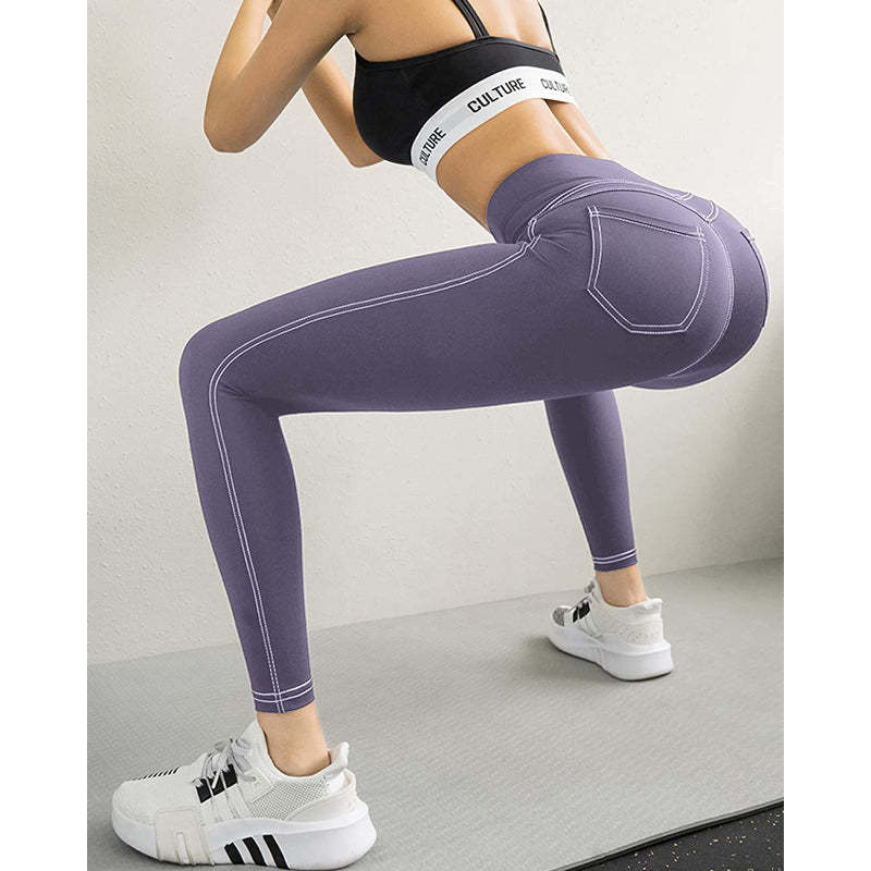 Flared Leggings Bootcut Yoga Pants For Women High Waist Bootleg Pants With Pockets Workout Dress Pants-Legletic