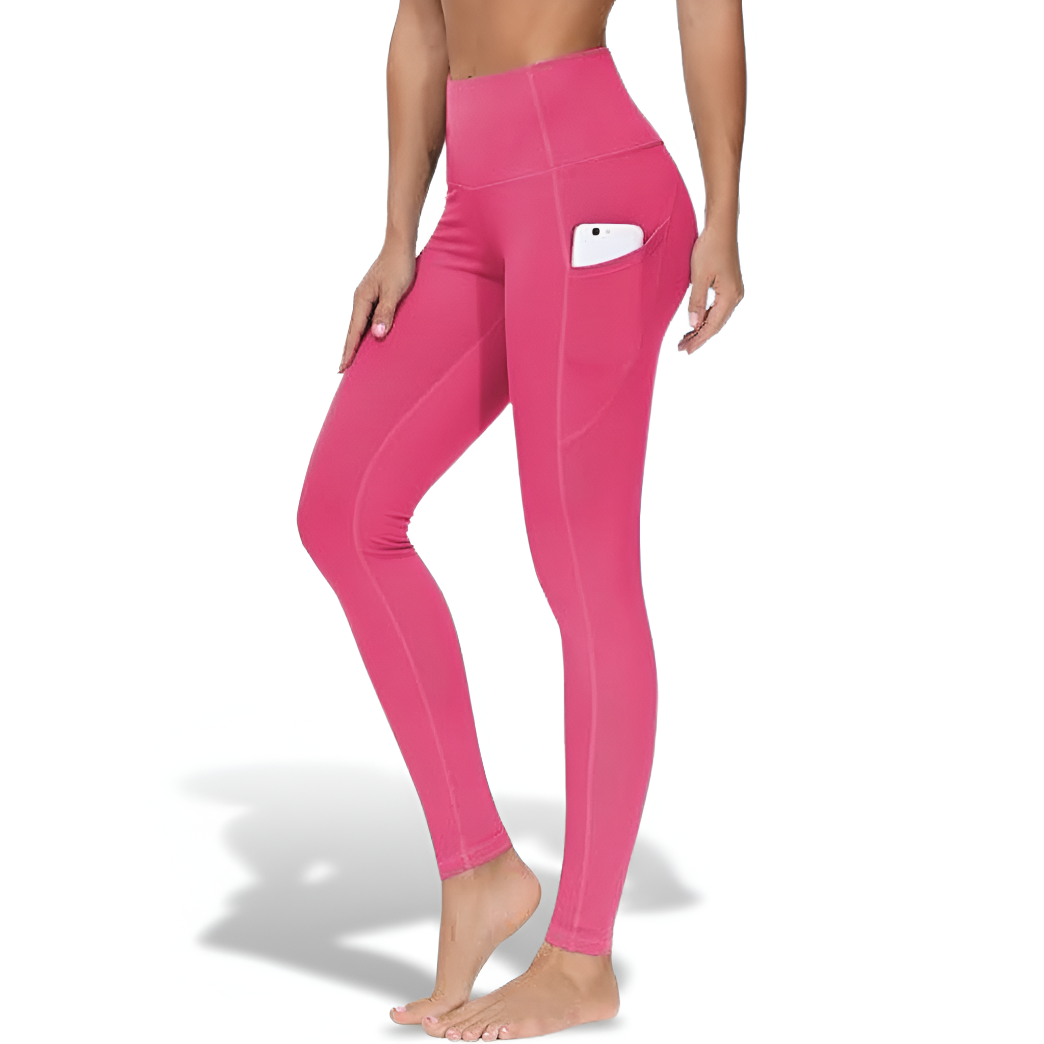 Yoga Pants Women Pockets Soft Stretch