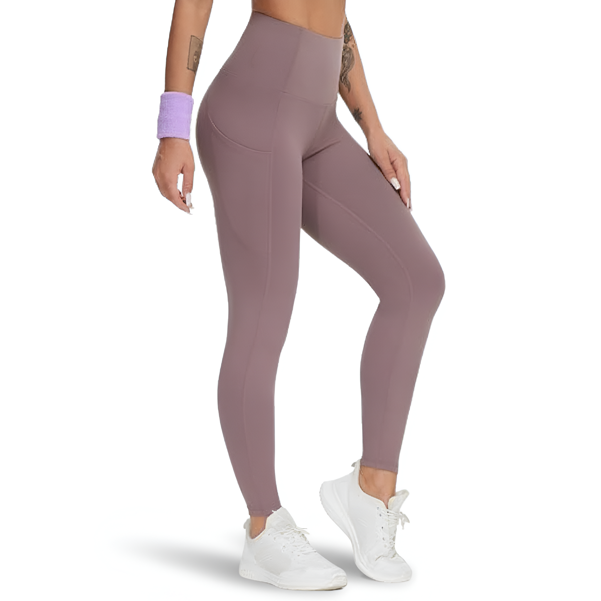 Yoga Pants Women Pockets Soft Stretch