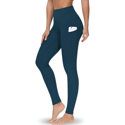 Yoga Pants Women Pockets Soft Stretch