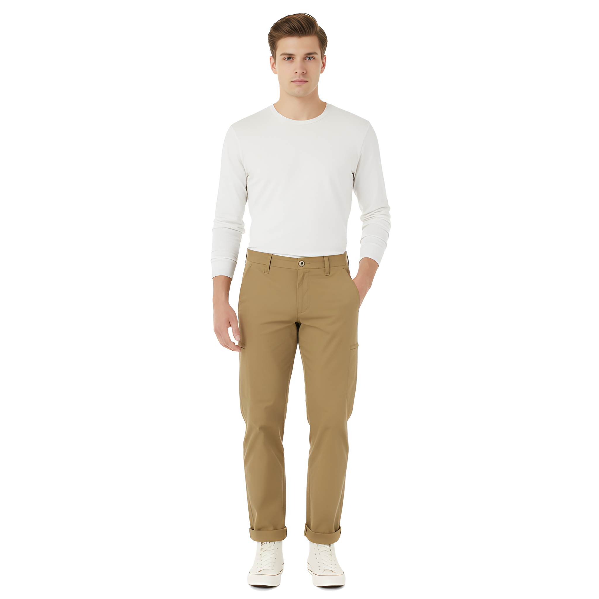 Motion Canvas Cargo Pant Men Stretch Comfort