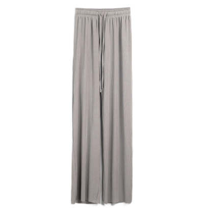 Ice Silk Wide Leg Trousers For Women-Legletic