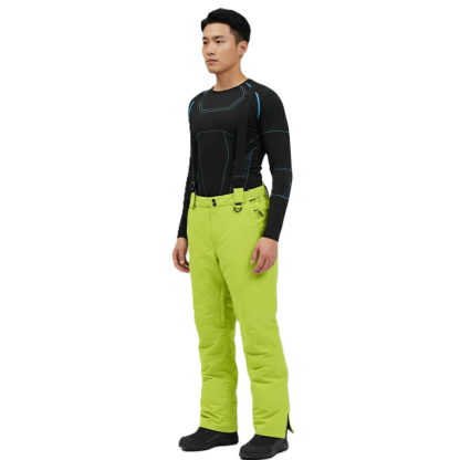 Insulated Waterproof Snowboard Bib Pants For Winter Sports