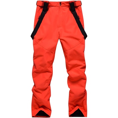 Insulated Waterproof Snowboard Bib Pants For Winter Sports