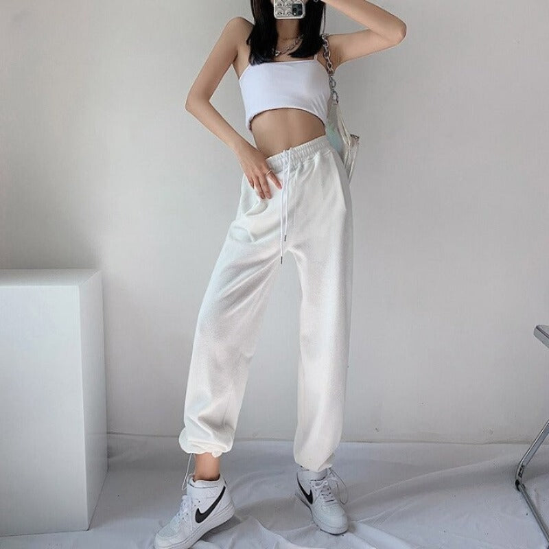 Women's High Waist Casual Joggers-Legletic