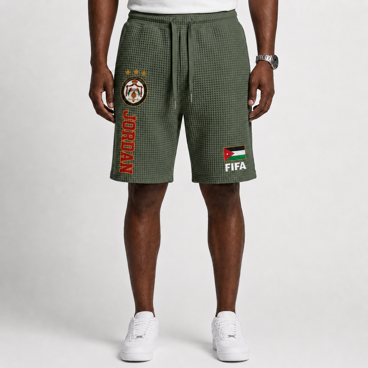 FIFA 2026 Jordan Printed Waffle Football Fan Shorts